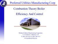 Combustion Theory Boiler Efficiency and Control - Pps [PDF]