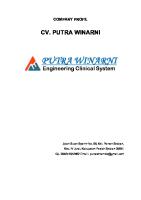 Company Profil Cv. Putra Winarni