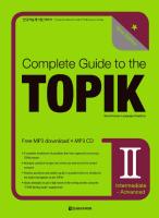 Complete Guide To The TOPIK New Edition Intermediate Advanced