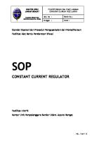 Constant Current Regulator