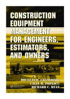 Construction Equipment Management Book [PDF]