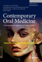 Contemporary Oral Medicine [PDF]