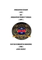 Contoh Adrt [PDF]