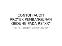 Contoh Audit Proyek [PDF]