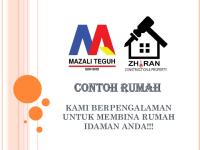 Contoh Design Rumah & Pelan Lantai 3 [PDF]