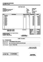 Contoh Faktur Penjualan Dan Kwitansi Pembayaran [PDF]