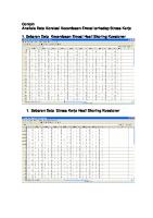 Contoh Hasil Perhitungan Dan Analisis Spss