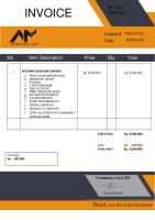 Contoh Invoice Bisnis Jasa Fotografi [PDF]