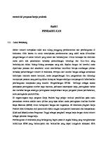 Contoh Isi Proposal Kerja Praktek