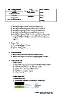 Contoh Job Sheet TKJ [PDF]