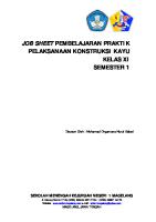 Contoh Jobsheet Kayu [PDF]