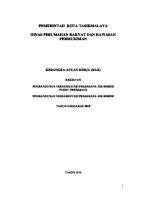 Contoh Kak Air Bersih [PDF]