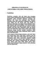 Contoh KAK UKP Loket Audit Internal