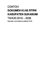 Contoh KLHS RTRW PDF