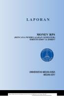 Contoh Laporan Monev RPS [PDF]