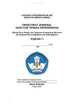 Contoh Laporan PD Bimtek Guru Belajar Seri AKM [PDF]