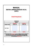 CONTOH Manual - SJPH - UMK KERIPIK PISANG BUNDA