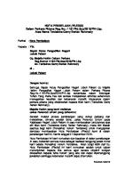 Contoh Nota Pembelaan [PDF]