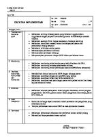 Contoh Pengisian Form B Implementasi