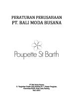 Contoh Peraturan Perusahaan [PDF]