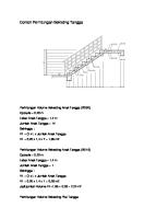 Contoh Perhitungan Untuk Bekisting Tangga [PDF]