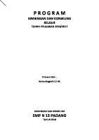 Contoh Program BK SMP Kelas 8 [PDF]