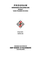 Contoh Program BK SMP Sesuai Pop BK Kelas 7 [PDF]