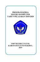 Contoh Program Kerja Ekstra Komputer [PDF]