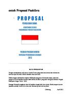 Contoh Proposal Paskibra