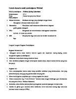 Contoh Skenario Model Pembelajaran Webbed [PDF]