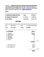 Contoh Slip Gaji [PDF]