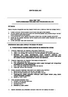 Contoh Soal K3 Listrik [PDF]