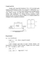 Contoh Soal Penurunan Segera