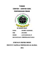 Contoh Soal Perpindahan Panas [PDF]