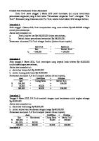 Contoh Soal Persamaan Dasar Akuntansi [PDF]