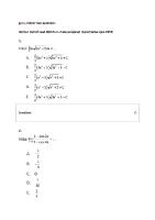 Contoh Soal SKB Guru Matematika