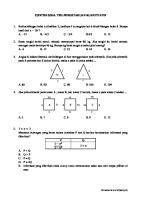 Contoh Soal Tps