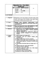 Contoh Sop Pengukuran Suhu Tubuh (Thermo Gun) 2022