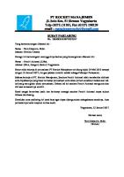 Contoh Surat Paklaring [PDF]