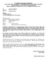 Contoh Surat Pinjaman Ke Bank [PDF]