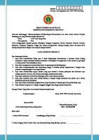 Contoh Surat Sumpah [PDF]