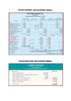 Contoh Worksheet Pada Perusahaan Dagang [PDF]