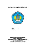 Cover Laporan Lele [PDF]