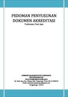 Cover Pedoman Penyusunan Dokumen Akreditasi