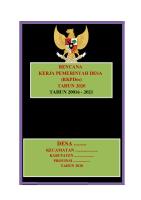 Cover RKP Desa