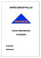 CP220i Manual Standard Part Numbers Complete - Master