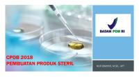 CPOB Produk Steril