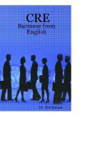 CRE - Burmese from English