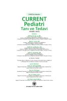 CURRENT Pediatri Tanı ve Tedavi [20 ed.]
 9752774326, 9789752774322