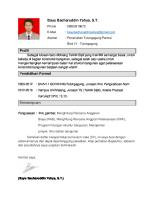 Curriculum Vitae (CV)